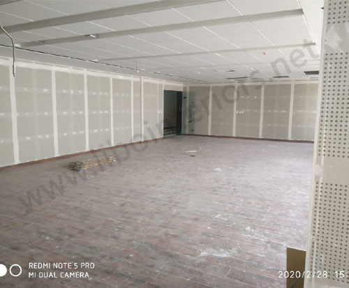 Acoustical Gypsum Partition