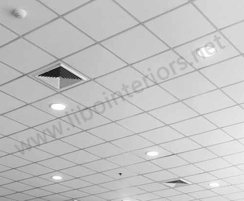 Fibre false store ceiling